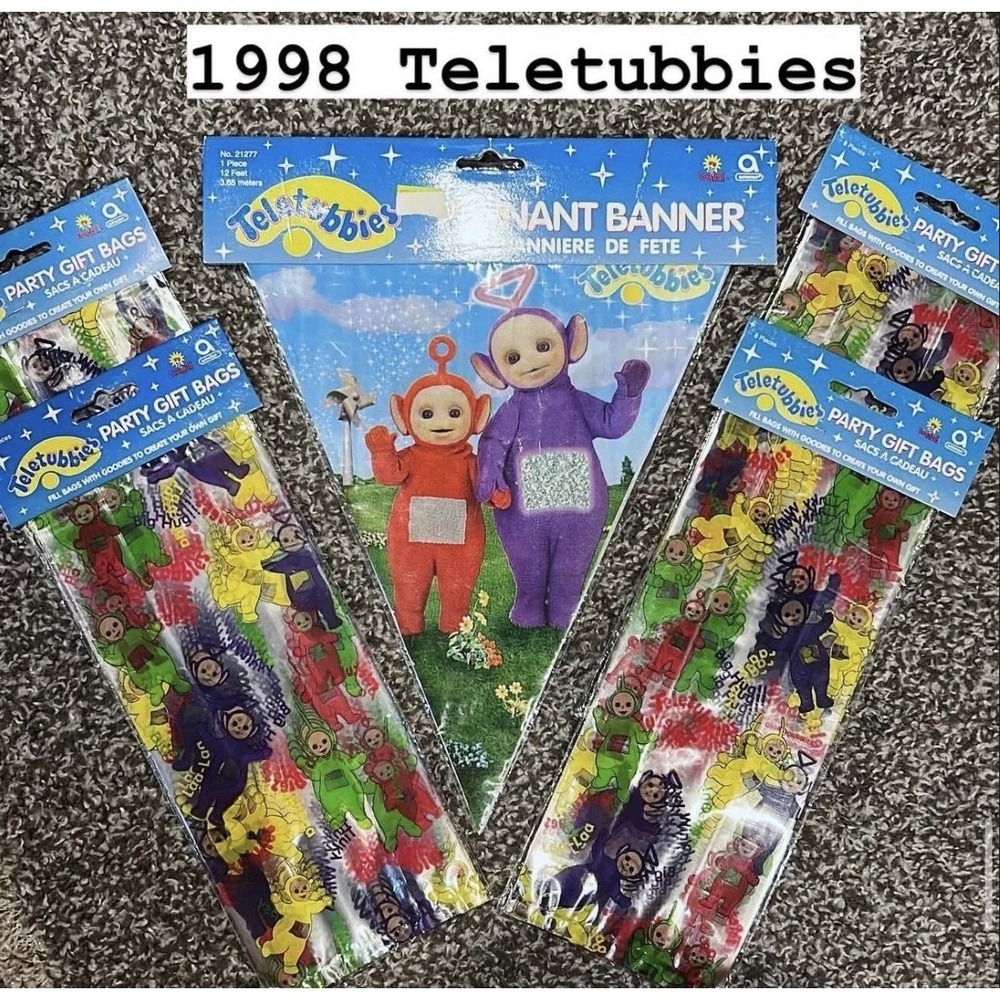 1998 Teletubies Party Supplies